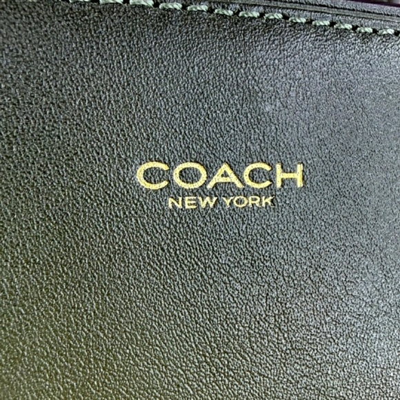 Coach Olive Green Leather Empire Carry All Shoulder Bag (NWOT) - Picture 3 of 16